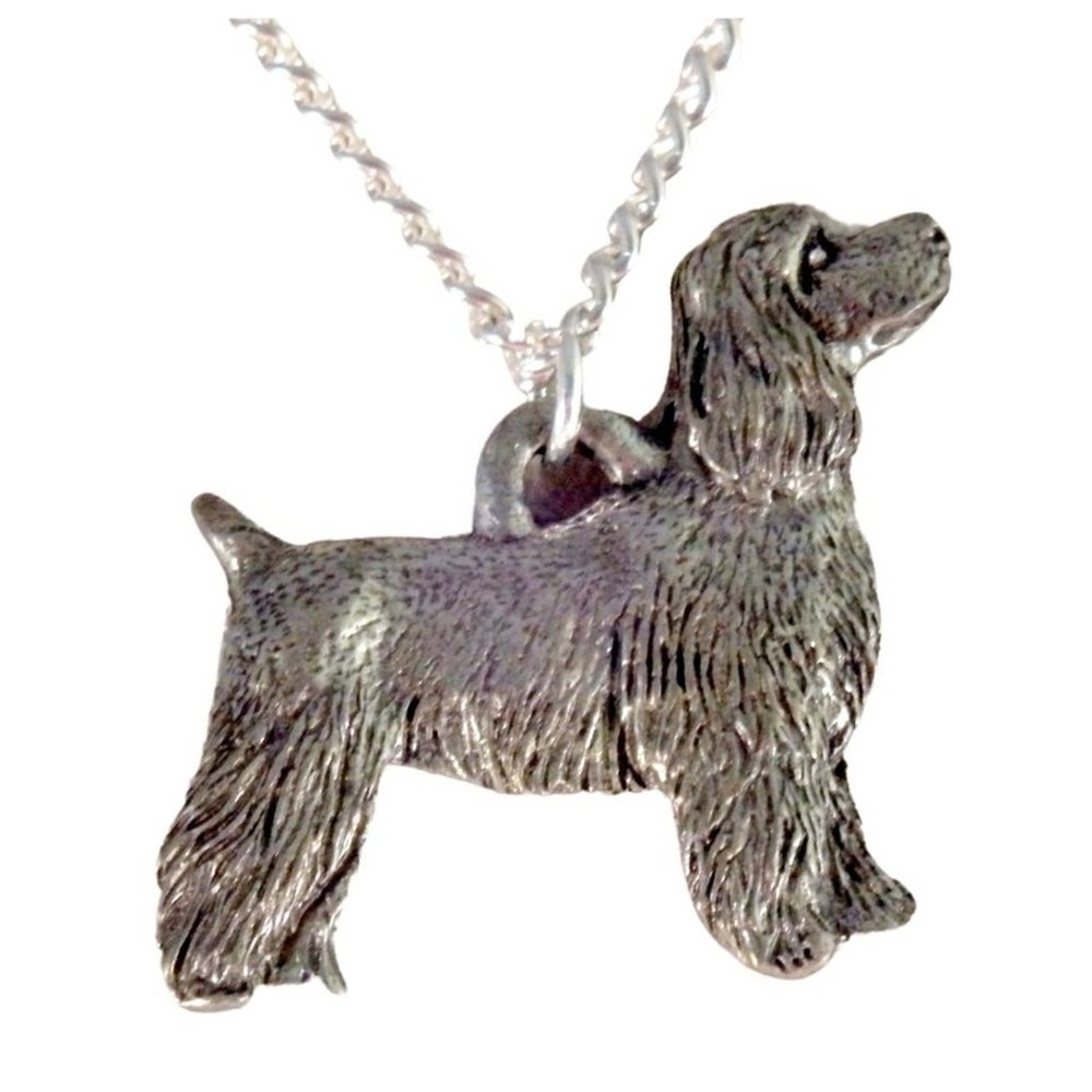 Cocker Spaniel Dog Necklace  1536